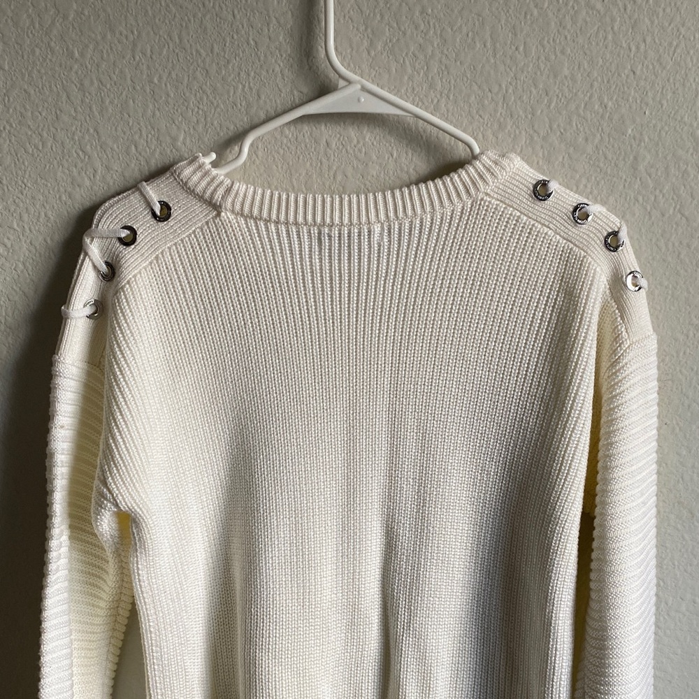 Women’s Calvin Klein Cream Sweater - Picture 12 of 14
